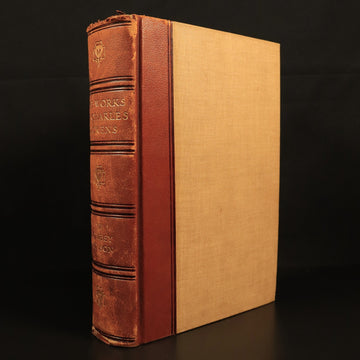 1912 Dombey And Son by Charles Dickens Antique Fiction Book Gresham V8