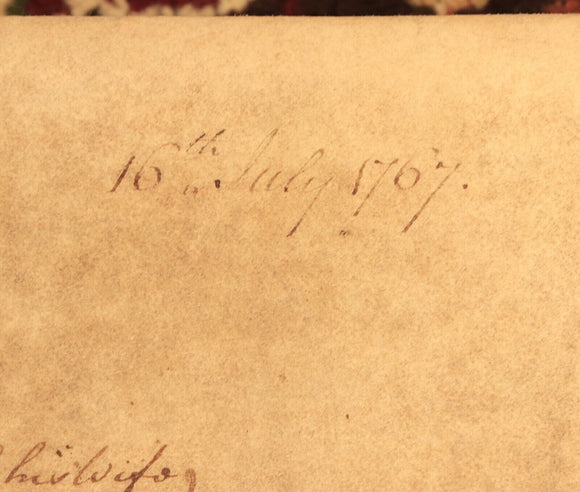 1767 Indenture Conveyance English Legal Document Manuscript Vellum Lease