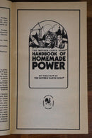 1974 Handbook Of Homemade Power Vintage Climate Change Energy Crisis Book-3