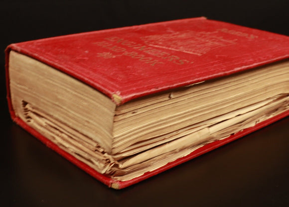 1891 Reed's Engineers Handbook Marine Board WH Thorn Antique Engineering Book