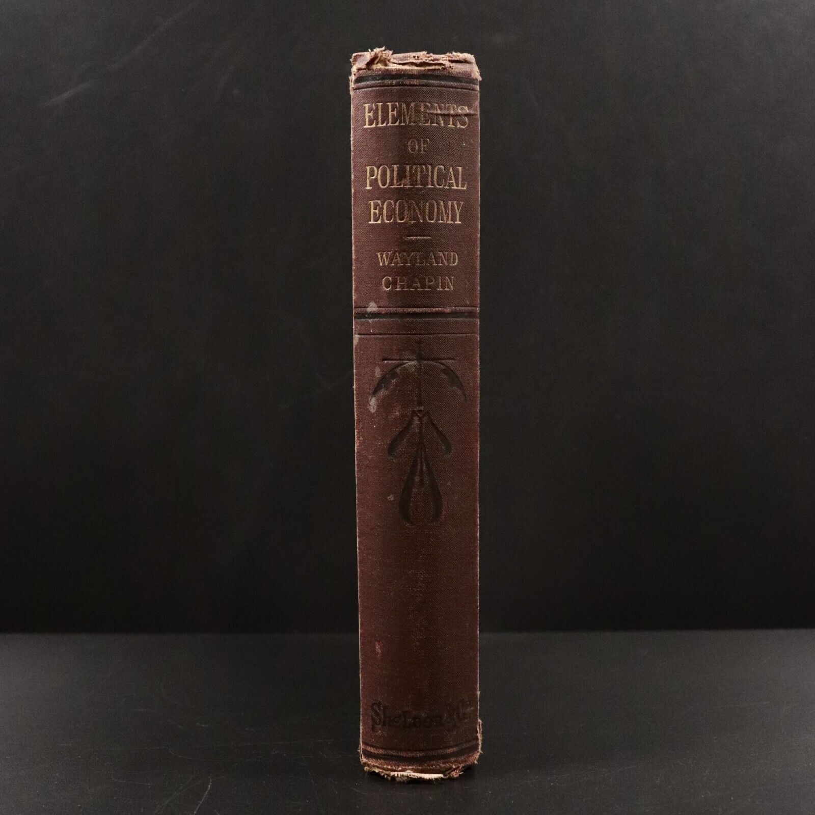 1886 The Elements Of Political Economy by F. Wayland Antique Economics Book