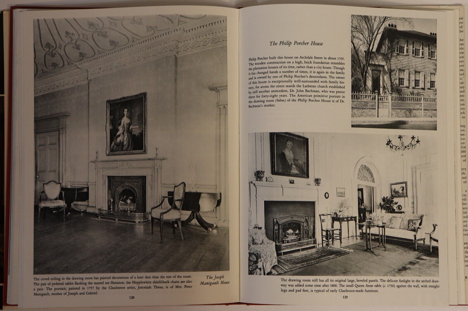 1956 Southern Interiors Of Charleston Vintage American Architecture Book
