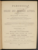 1884 4vol Parodies Of English & American Authors Antiquarian Literature Books-7