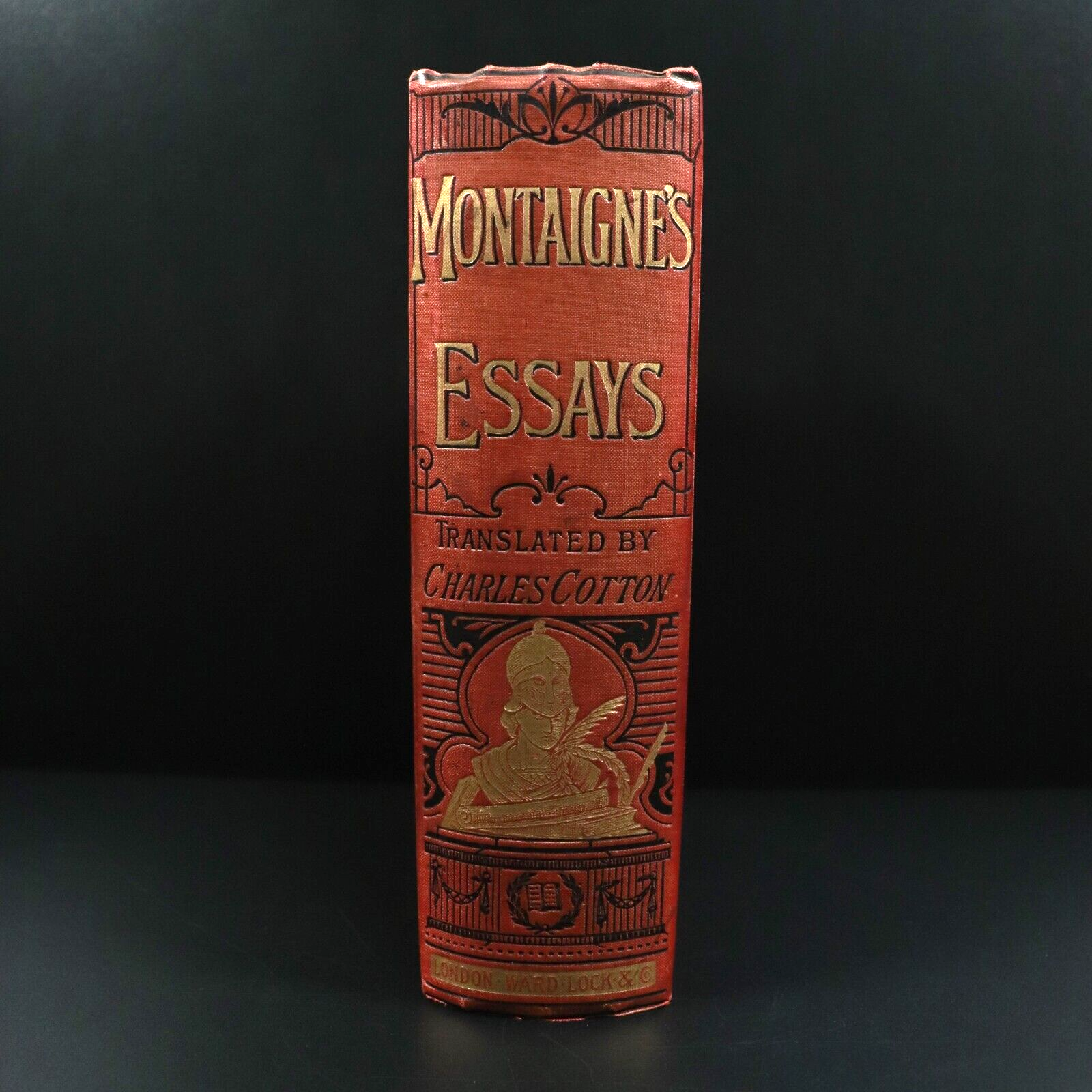 c1870 Montaigne's Essays Translated by C. Cotton Antiquarian Philosophy Book - 0