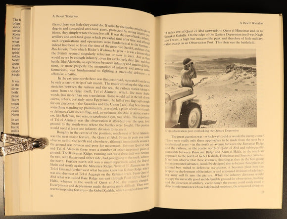 El Alamein Desert Victory J. Strawson 1981 1st Ed British Military History Book