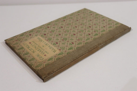 1917 The Sunken Garden by Walter De La Mare Ltd 1st Edition British Fiction Book