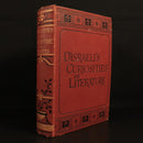 c1879 Curiosities Of Literature Isaac D'Israeli Antiquarian British History Book-1