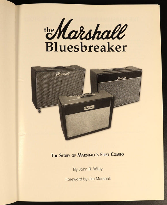 The Marshall Bluesbreaker 2010 1st Edition Marshall Guitar Amplifier Book