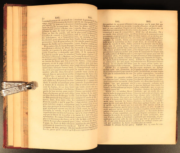1841 Dictionnaire Des Conciles Par Filsjean Antiquarian French Theology Book