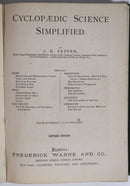 c1875 Cyclopaedic Science Simplified by J.H. Pepper Antiquarian Science Book-2