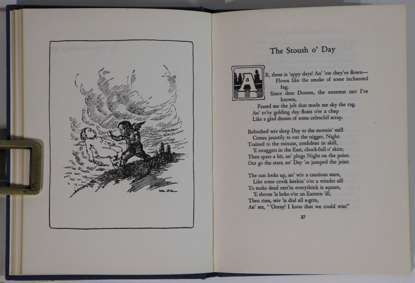 1967 Songs Of A Sentimental Bloke by CJ Dennis Australian Literature Book