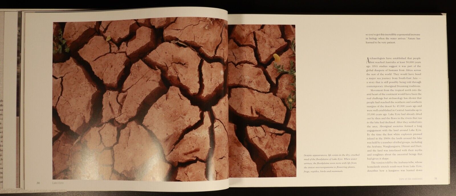 2011 Lake Eyre Heart Of The Continent by Paul Lockyer Australian History Book