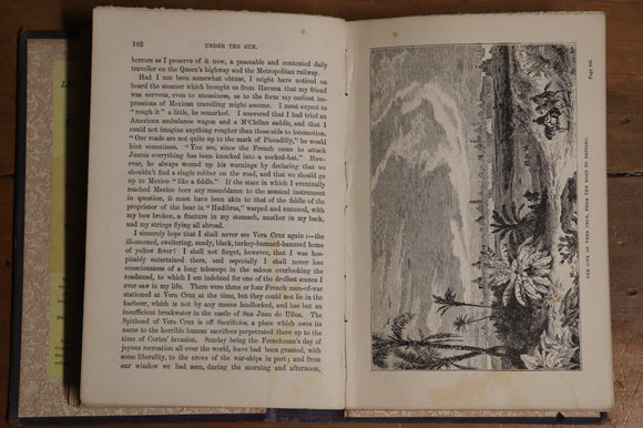 1886 Under The Sun by George Augustus Sala Antique Literature Rare Book