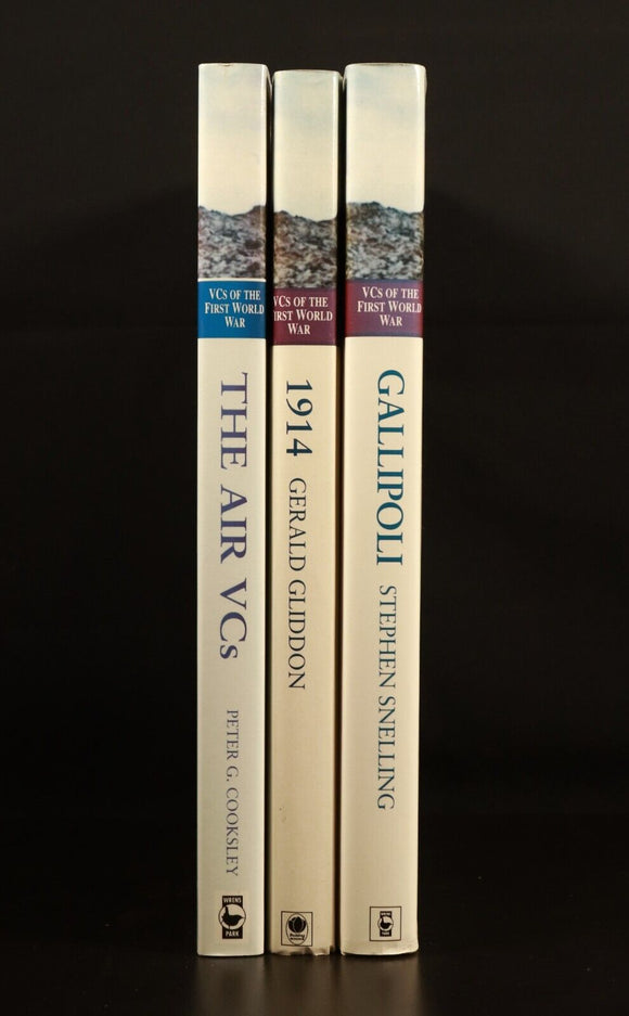 1997 3vol VC's Of The First World War Military History Books WW1 Gallipoli