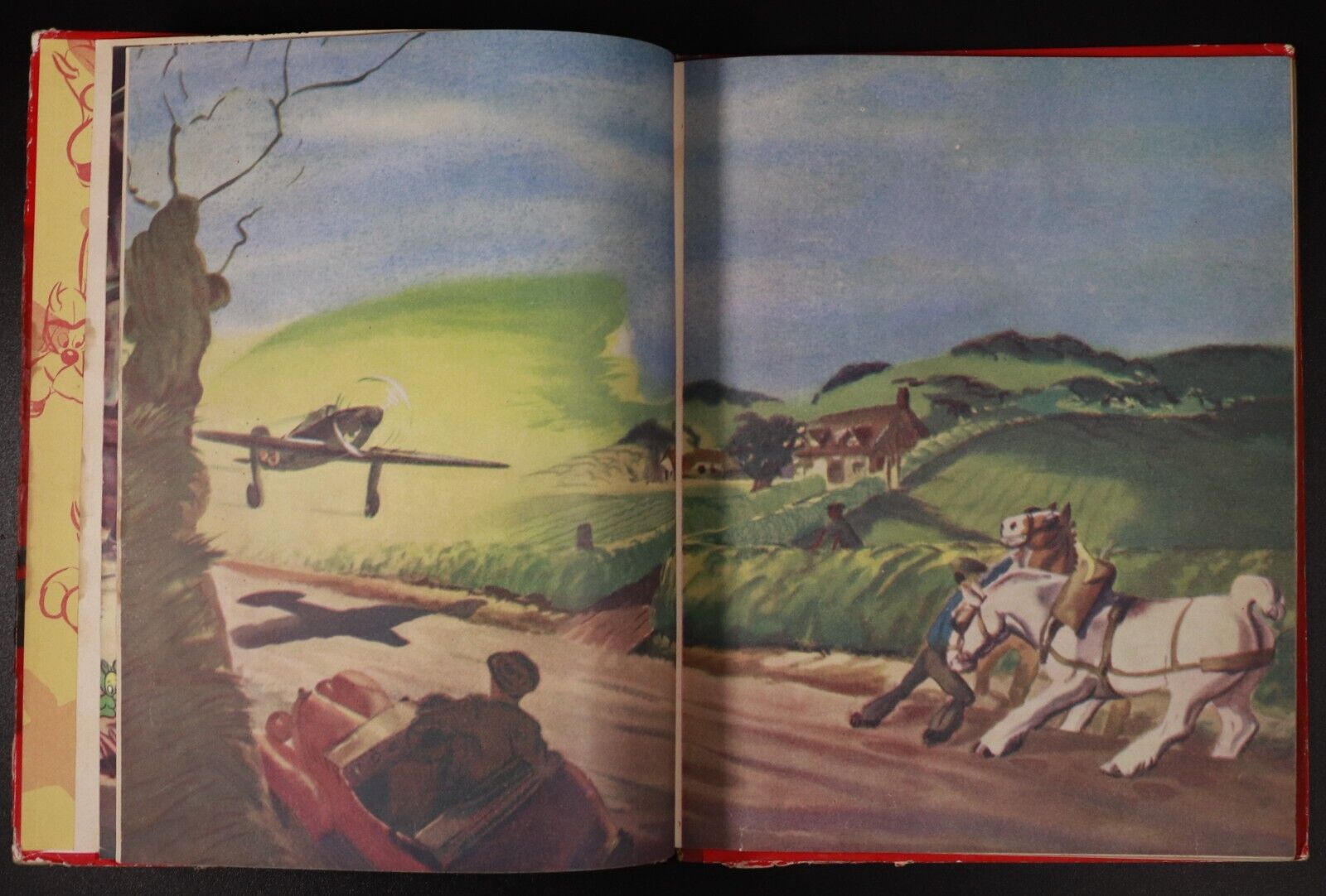 1943 The Gremlins From Walt Disney by Roald Dahl Antique Childrens Book R.A.F.