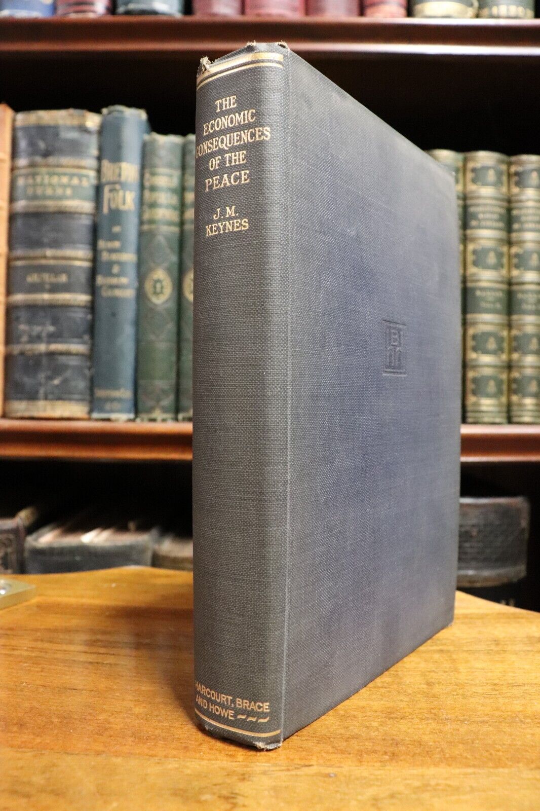 1920 The Economic Consequences Of The Peace John M. Keynes 1st Ed Economics Book