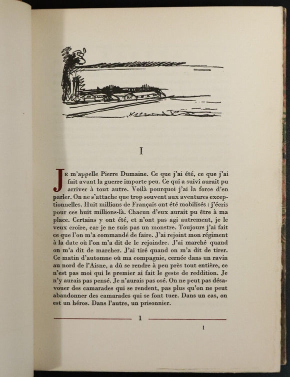 c1932 Axelle by Pierre Benoit Ltd Edition French Fiction Book Fine Binding