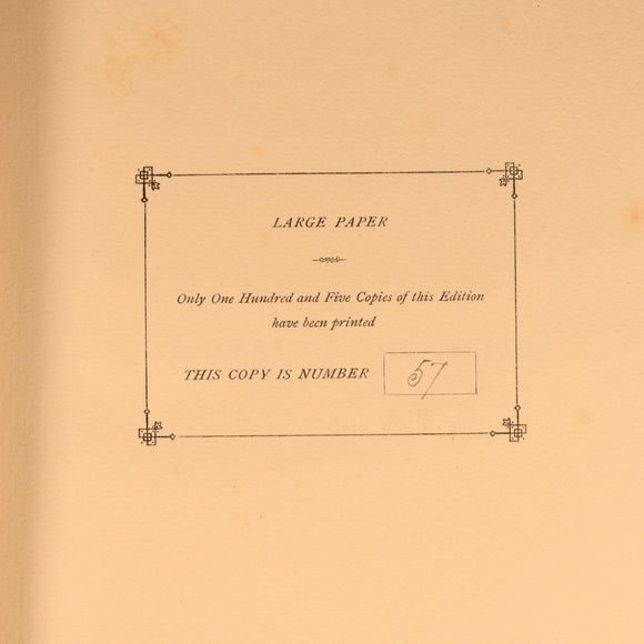 1892 Toilers Of The Field by Richard Jefferies Antique History Book Ltd Edition