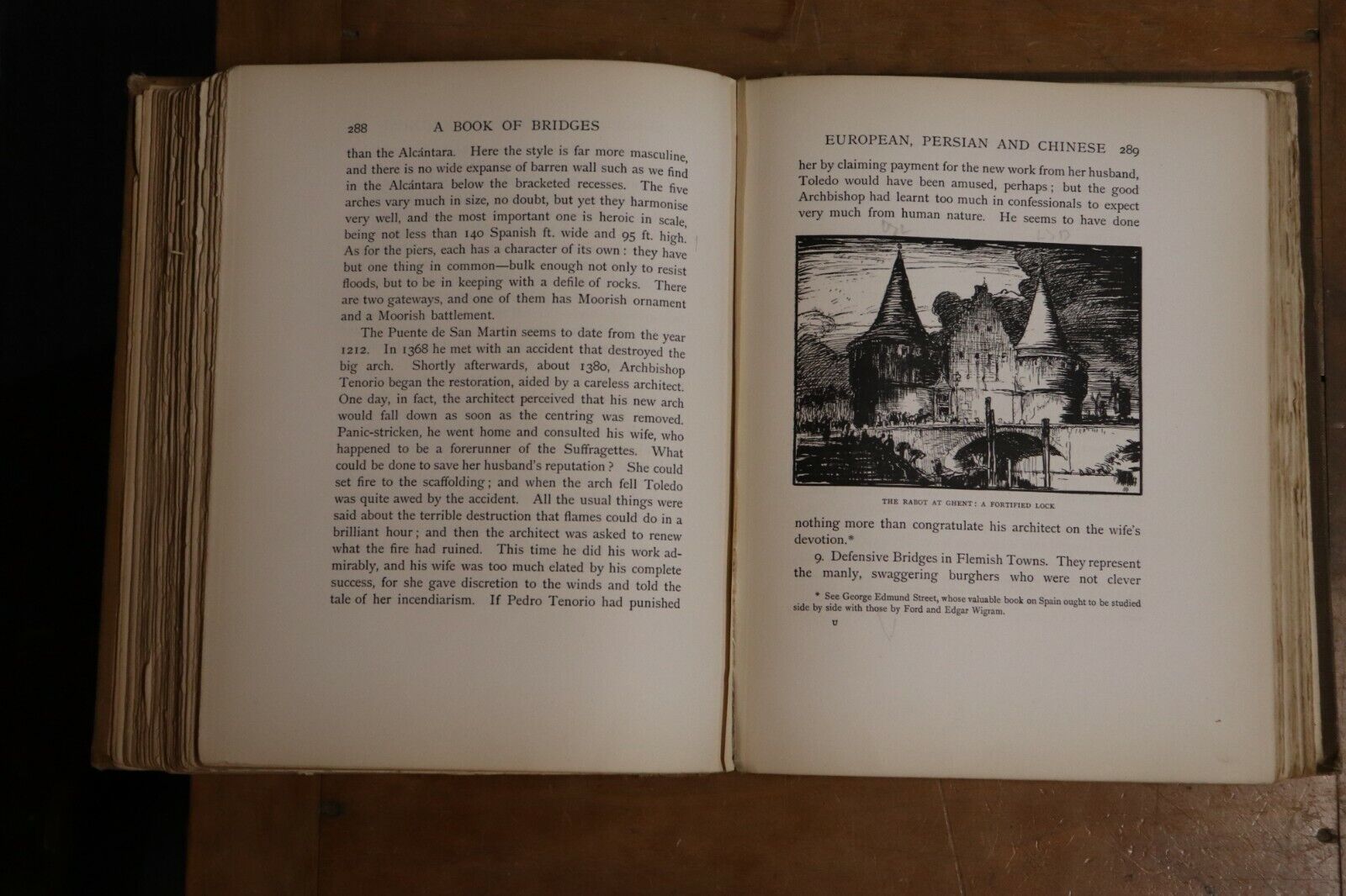 1915 A Book Of Bridges by Frank Brangwyn Antique Welsh Art & History Book