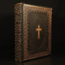 1865 The Pictorial Catholic Bible by Rev Dr Cullen Antiquarian Leather Bible-1
