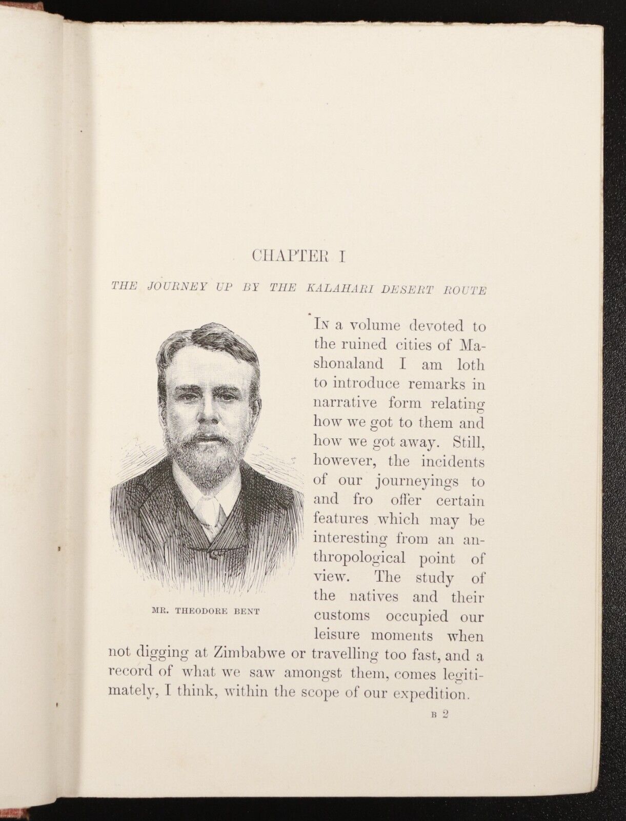 1893 The Ruined Cities Of Mashonaland by J.T. Bent Antique Exploration Book Maps