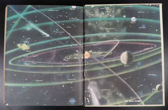 1963 Webster's Home University Dictionary Large Vintage Reference Book