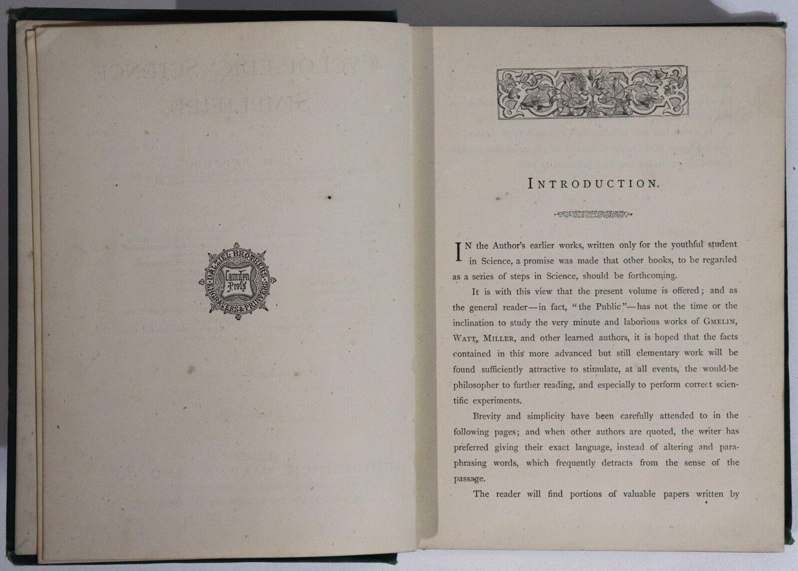 c1875 Cyclopaedic Science Simplified by J.H. Pepper Antiquarian Science Book