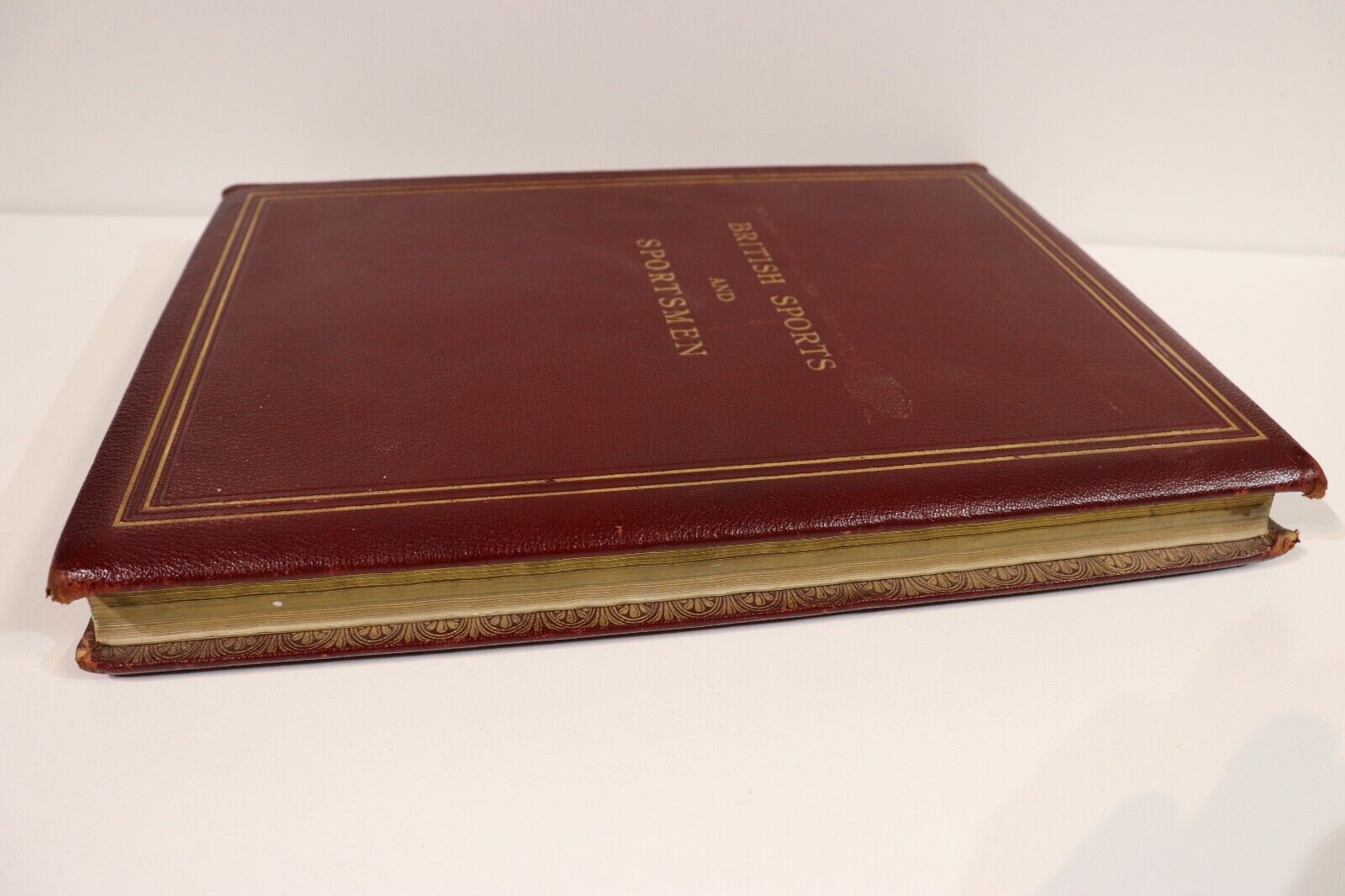 c1920 British Sports & Sportsmen - Athletic Sports - Antique Sports History Book