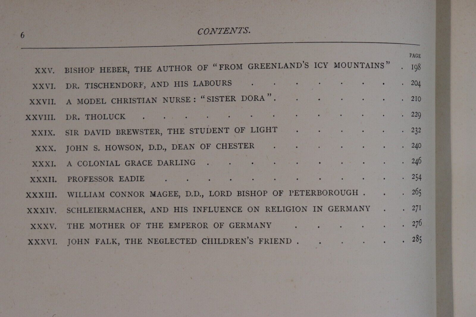 1887 The Sunday Book Of Biography: Eminent Men & Women Antique History Book