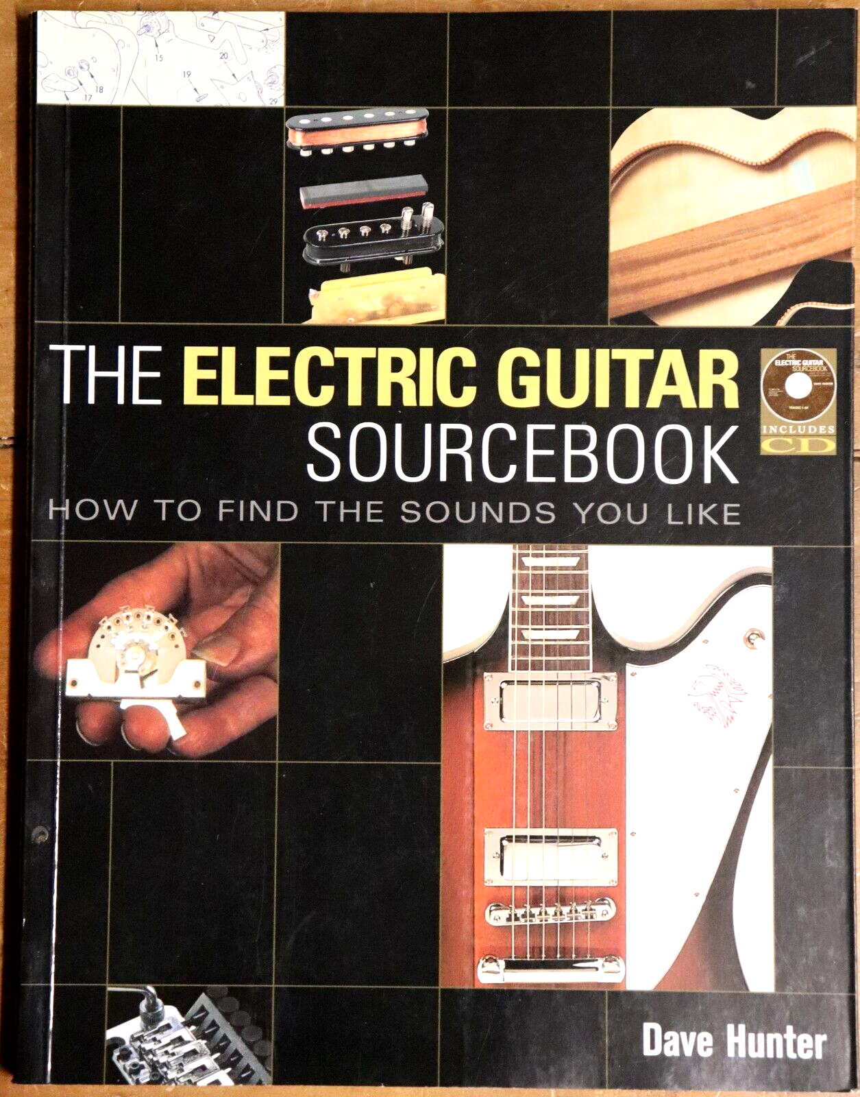 2006 The Electric Guitar Sourcebook by Dave Hunter Guitar Reference Book