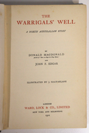 1901 The Warrigal's Well by D. MacDonald Antique Australian Fiction Book-3