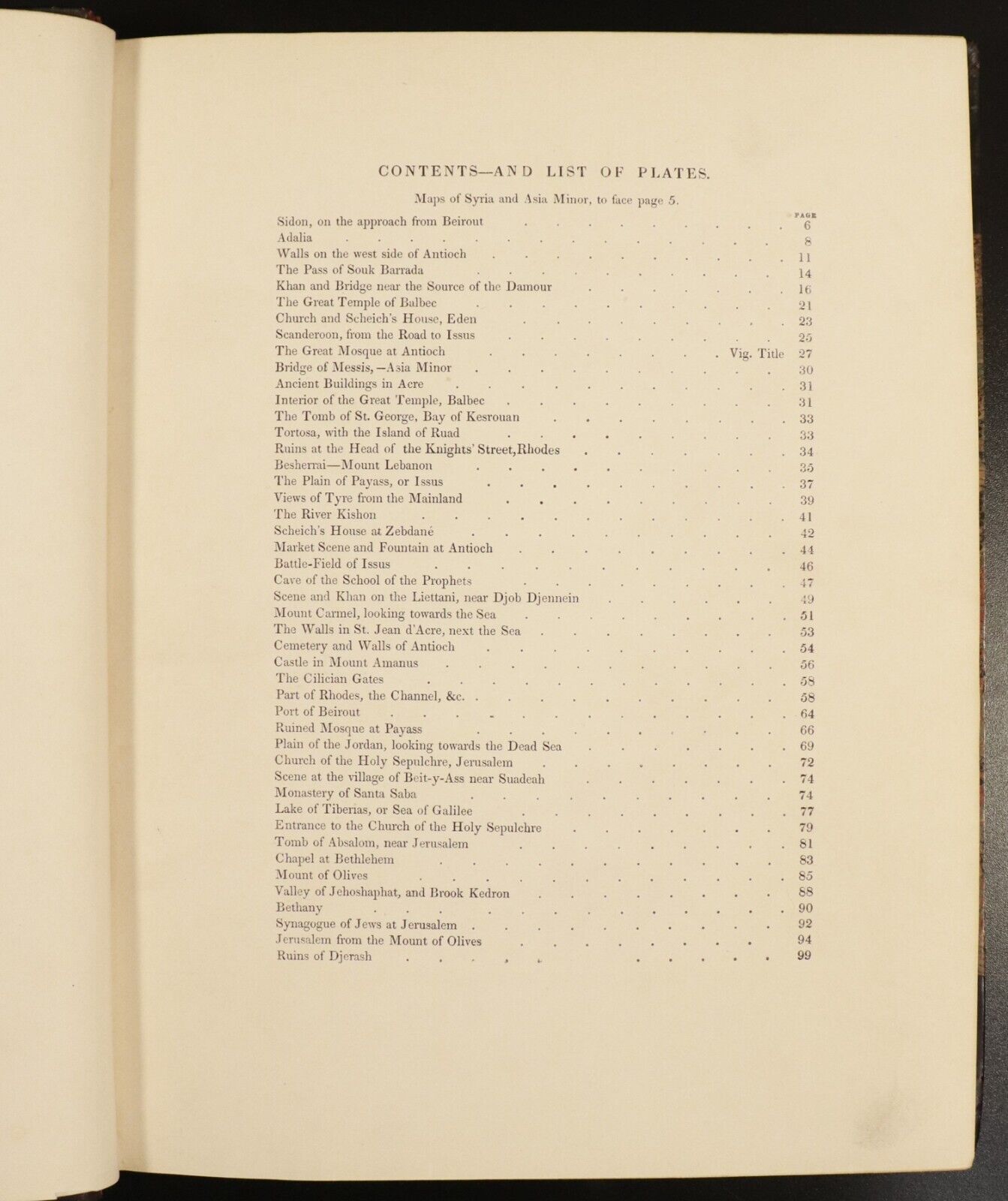 c1842 3vol Syria, The Holy Land & Asia Minor - Antiquarian History Book Set