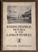 1915 Joseph Pennell's Pictures In The Land Of Temples Greek History Book-1