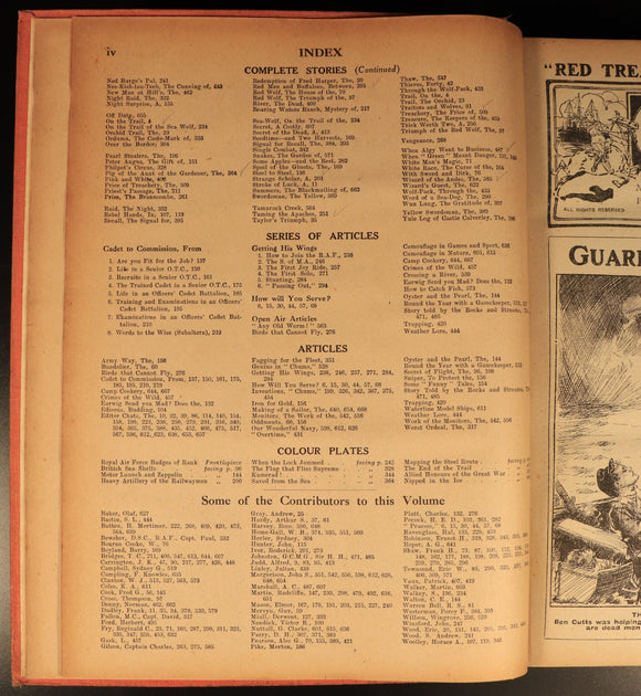 Chums 1919 Illustrated Paper For Boys Antique Illustrated British Childrens Book