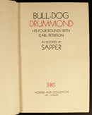 c1950 Bull-Dog Drummond His Four Rounds by Sapper Antique British Fiction Book-6