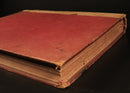 c1880 Milton's Paradise Lost: Gustave Dore Antiquarian Book Engravings In Red-3