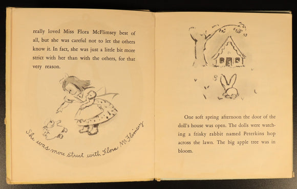 Miss Flora McFlimsey's Easter Bonnet by Mariana 1961 Vintage Children's Book
