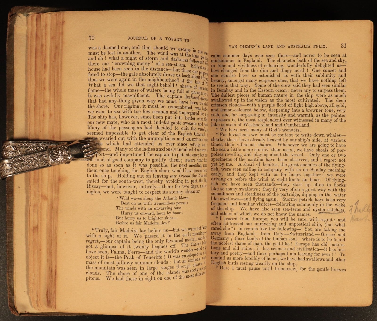 1845 Australia: Historical etc. by R. Howitt Antiquarian Australian History Book