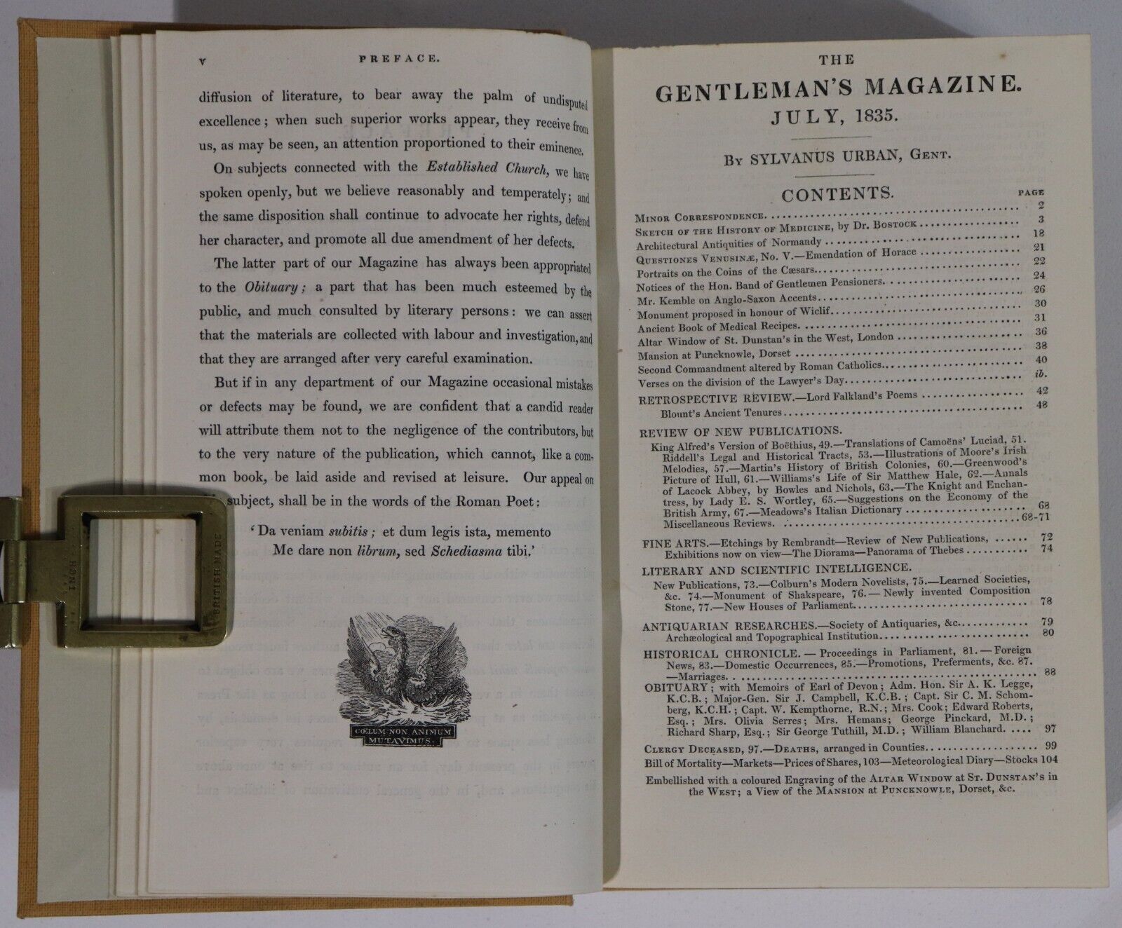 The Gentleman's Magazine - 1834 to 1837 - 6 Vol Antiquarian History Book Set