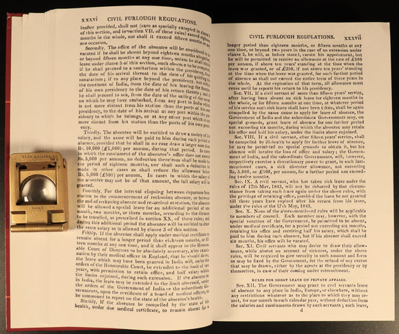 Indian Mutiny East India Company Register 1858 Military History Book Savannah