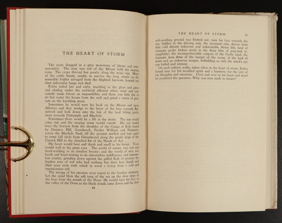 1947 The Wind That Shakes The Barley by James Barke Robert Burns Literature Book