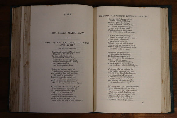 1876 The Works Of William Makepeace Thackeray Antique British Literature Book