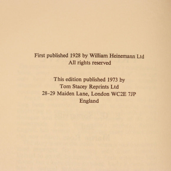 1973 French Leave by Somerville & Ross Vintage Irish Fiction Literature Book