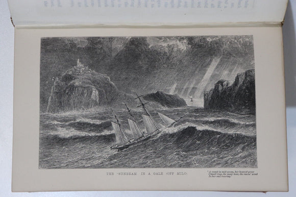 1880 Sunshine & Storm In The East by Mrs Brassey Antiquarian Exploration Book