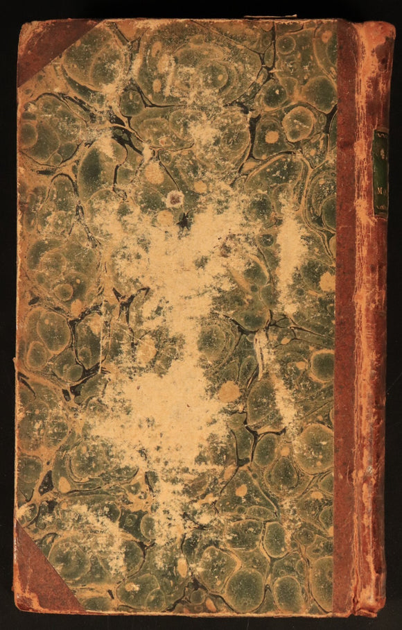 1802 Essais De Michel De Montaigne Antiquarian French Literature Book Vol 1