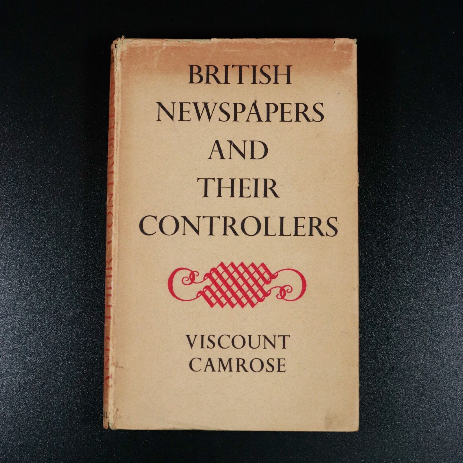 1947 British Newspapers & Their Controllers British Journalism History Book 1st