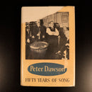 Fifty Years Of Song by Peter Dawson 1952 SIGNED 2nd Ed Australian Theatre Book-1
