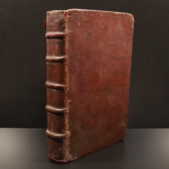 1632 The Anatomy Of Melancholy by Democritus Junior 4th Edition Antiquarian Book