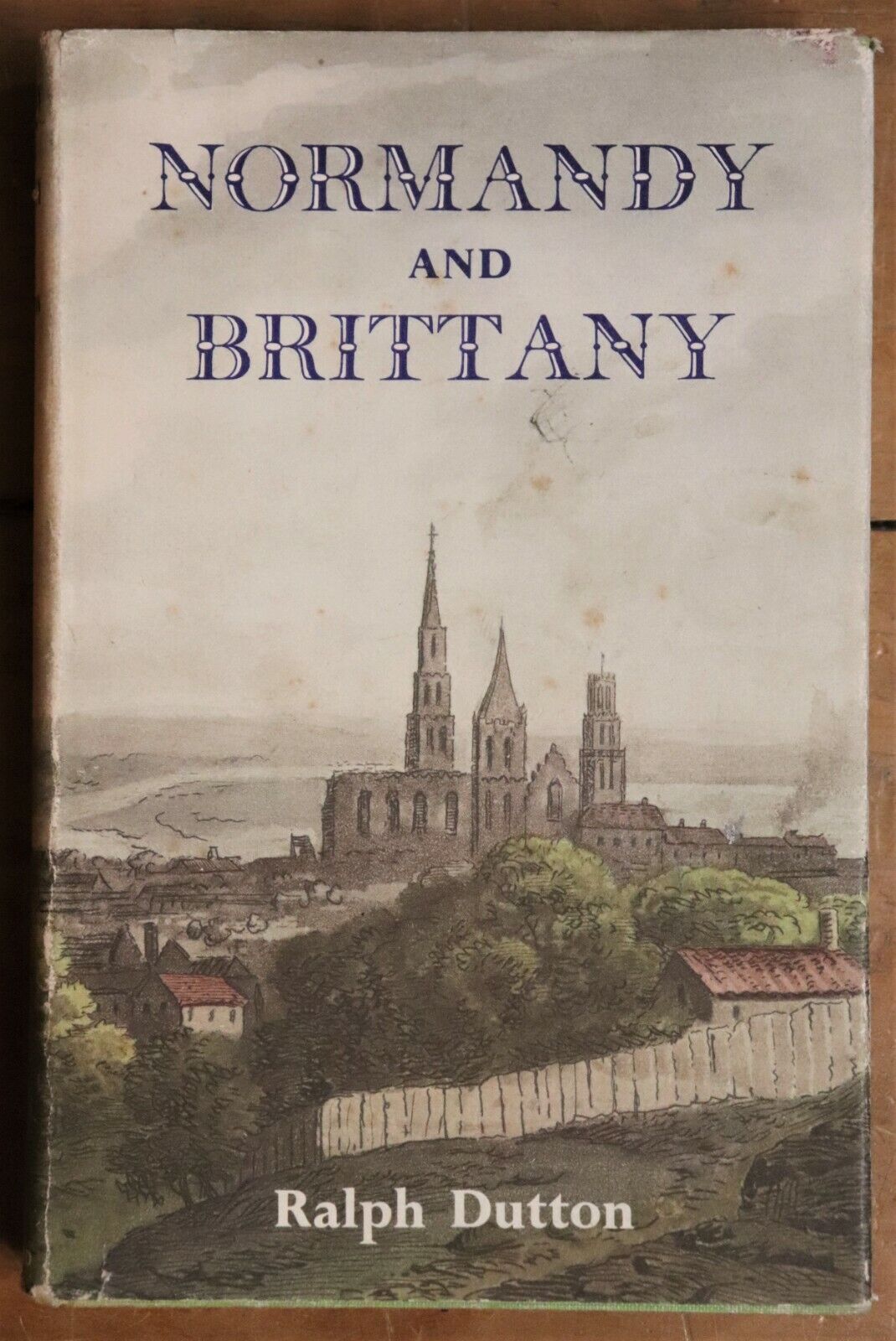 1953 Normandy & Brittany by Ralph Dutton Antique French History & Travel Book