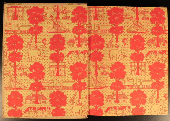 c1940 Round The Docks by GE Hopcroft Antique Maritime Theme Children's Book